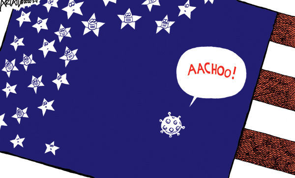 Editorial cartoon March 10